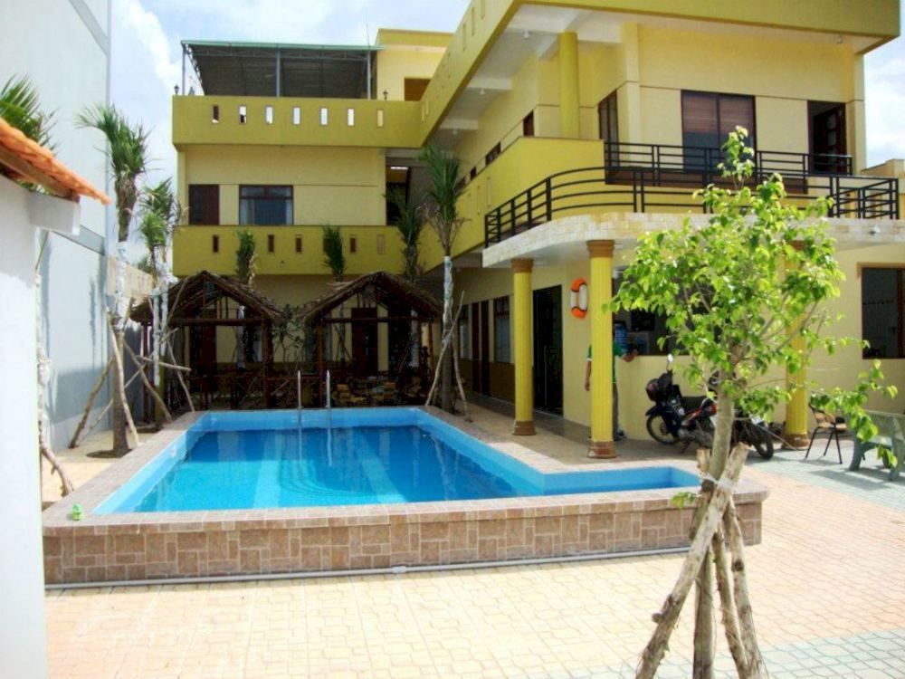 Oasis Hotel Ben Tre Bagian luar foto